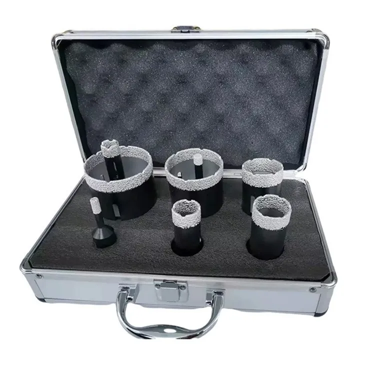 Diamond Core Drill Bit Bil-Kaxxa tal-Aluminju