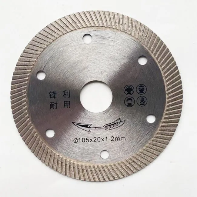 Diamond Turbo Saw Blade Għall-Ġebla Iebsa