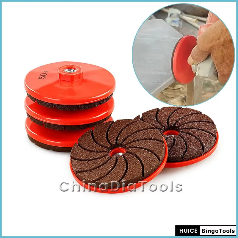 Integral Diamond Polishing Pad For Tile
